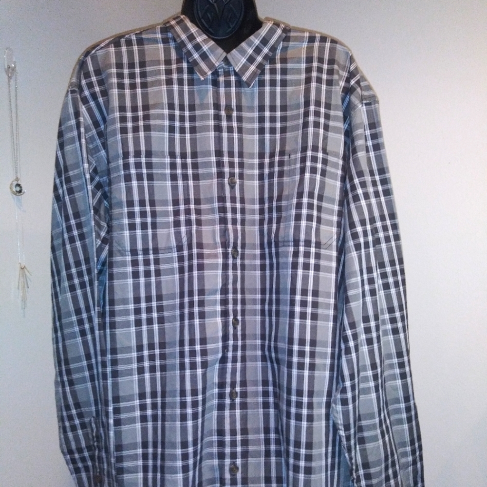 NWT Men's XL Dickies Relaxed Fit Button Down